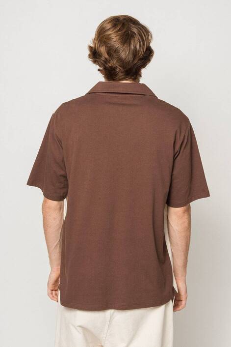 Kaotiko Brown Leroy Polo Shirt
